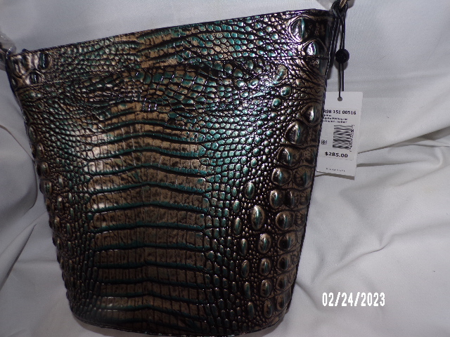 Brahmin, Bags, Brahmin Vintage Leather Handbag Multicolor