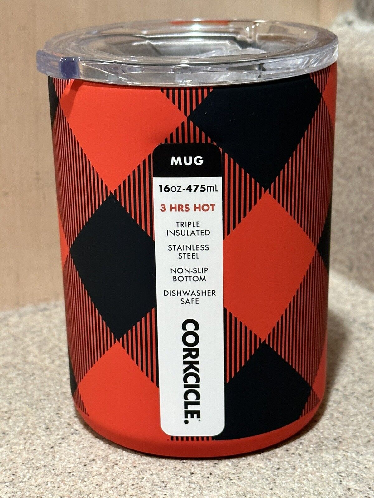 Insulated Coffee Mug, Reusable & Leak-Proof (Cotton Candy), 500ml - Ralphs
