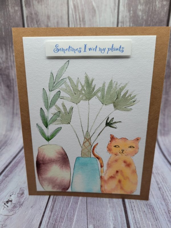 Product Image and Link for Sometimes I Wet My Plants-Cat(large)