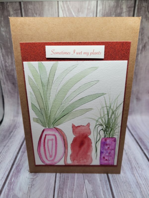 Product Image and Link for Sometimes I Wet My Plants-Cat(large)