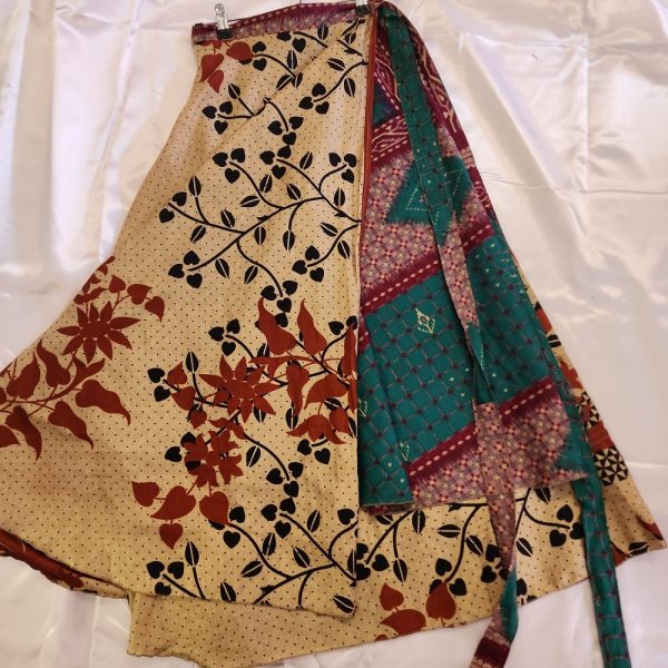 Product Image and Link for Long Sari wrap skirt