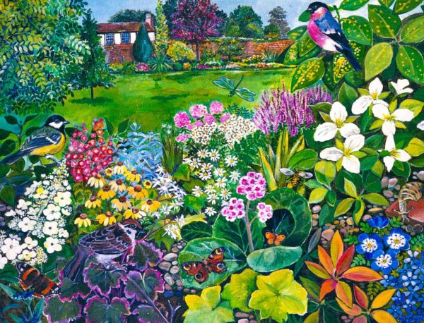 Product Image and Link for An English Cottage Garden – 425 Piece Wooden Jigsaw Puzzle