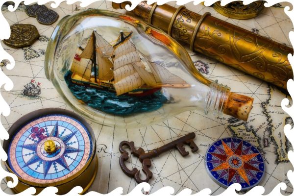 Product Image and Link for Ship In A Bottle (50 Piece Mini Wooden Jigsaw Puzzle)