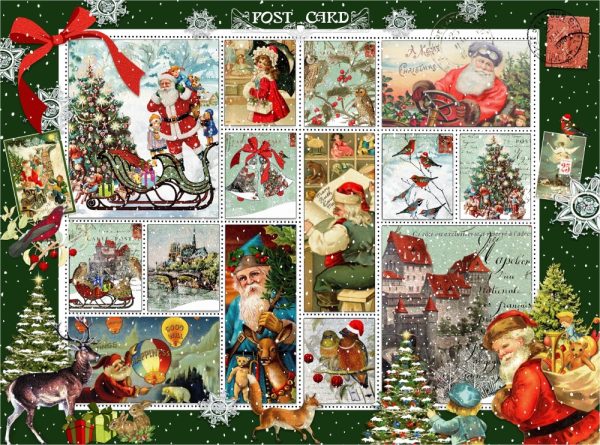 Product Image and Link for Victorian Christmas (517 Piece Christmas Wooden Puzzle)