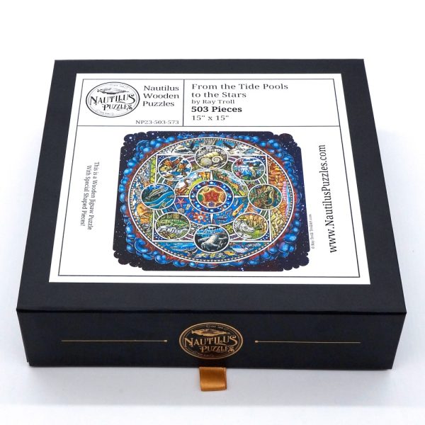 Product Image and Link for From The Tide Pools To The Stars (503 Piece Wooden Jigsaw Puzzle)