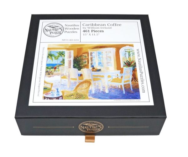 Product Image and Link for Caribbean Coffee (461 Piece Wooden Jigsaw Puzzle)