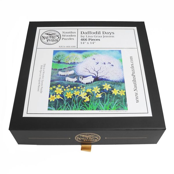 Product Image and Link for Daffodil Days (466 Piece Wooden Jigsaw Puzzle)
