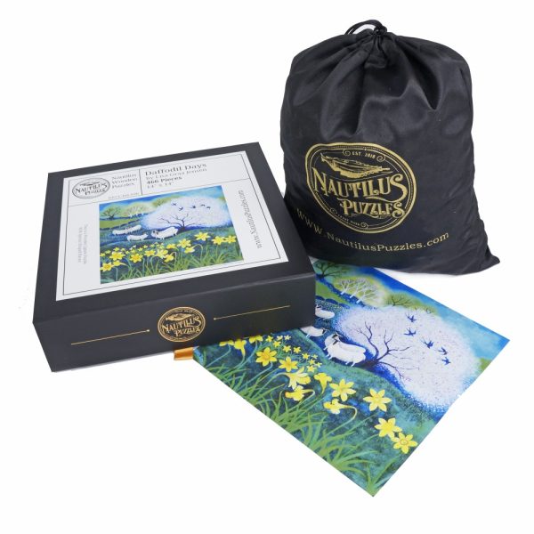 Product Image and Link for Daffodil Days (466 Piece Wooden Jigsaw Puzzle)