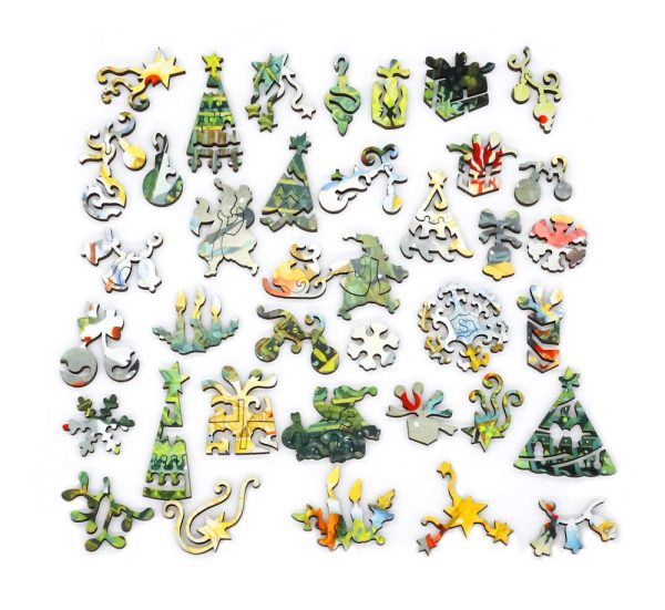 Product Image and Link for Magic Is In The Air (471 Pieces) Christmas Wooden Puzzle