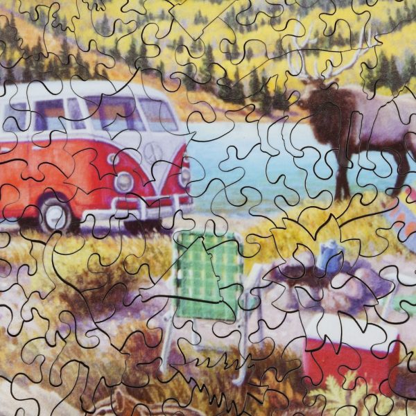 Product Image and Link for Maroon Bells (500 Piece Wooden Jigsaw Puzzle)