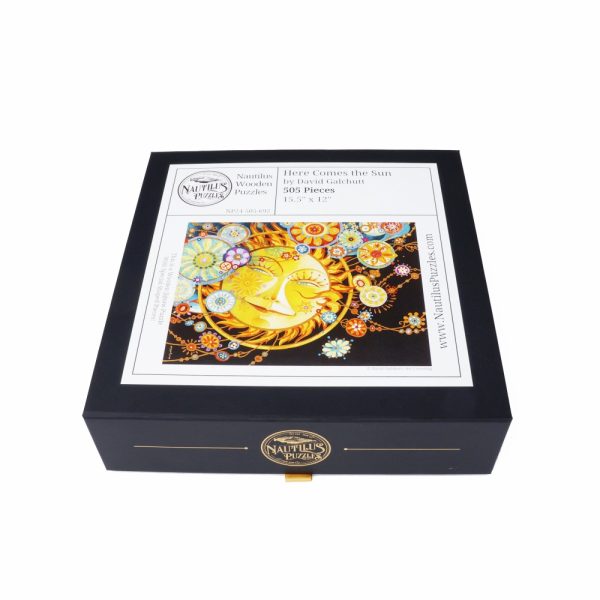 Product Image and Link for Here Comes The Sun (505 Piece Wooden Jigsaw Puzzle)