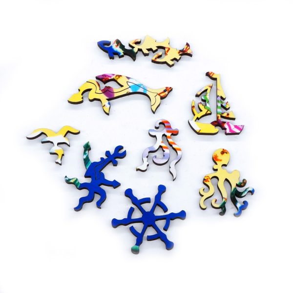 Product Image and Link for Umbrellas And Cabanas (50 Piece Mini Wooden Jigsaw Puzzle)
