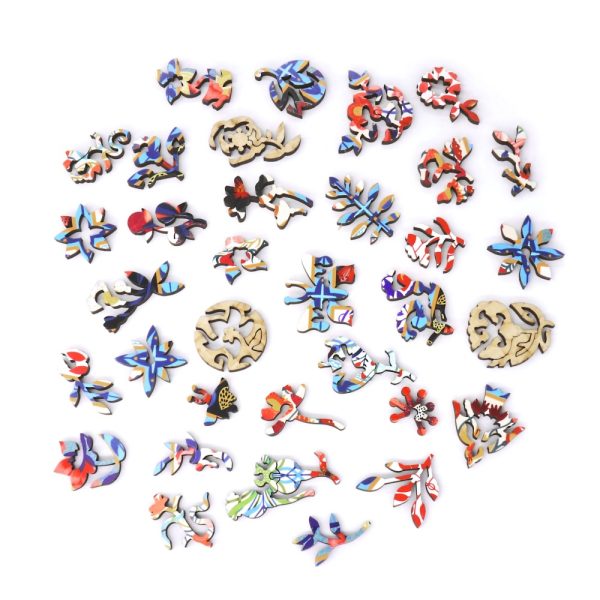 Product Image and Link for Wall Flowers (548 Piece Wooden Jigsaw Puzzle)