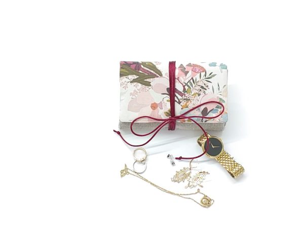 Product Image and Link for Floral Travel Jewelry Organizer