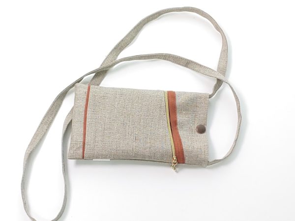 Product Image and Link for Natural Linen Shoulder Cell phone Bag