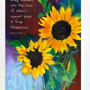 Product Image and Link for Sunflowers Greeting Card