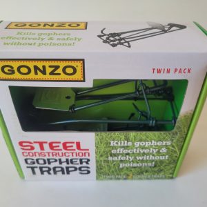 Product Image and Link for Gonzo Gopher Traps – Twin pack