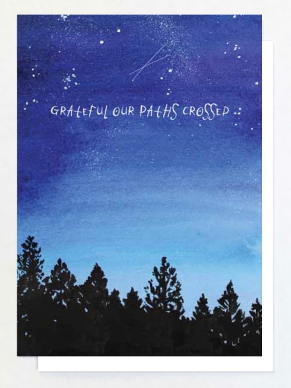 Product Image and Link for Shooting Stars Greeting Card