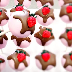 Product Image and Link for Chocolate Strawberry Cake Pops