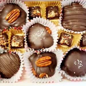 Product Image and Link for Pecan Turtles and Nut Clusters