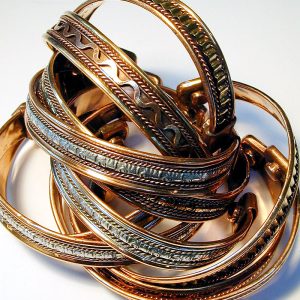 Product Image and Link for Tri-Metal Magnet Bracelet Cuff – Thin