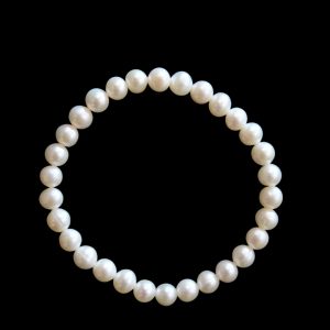 Product Image and Link for Small Round Pearl Bracelet