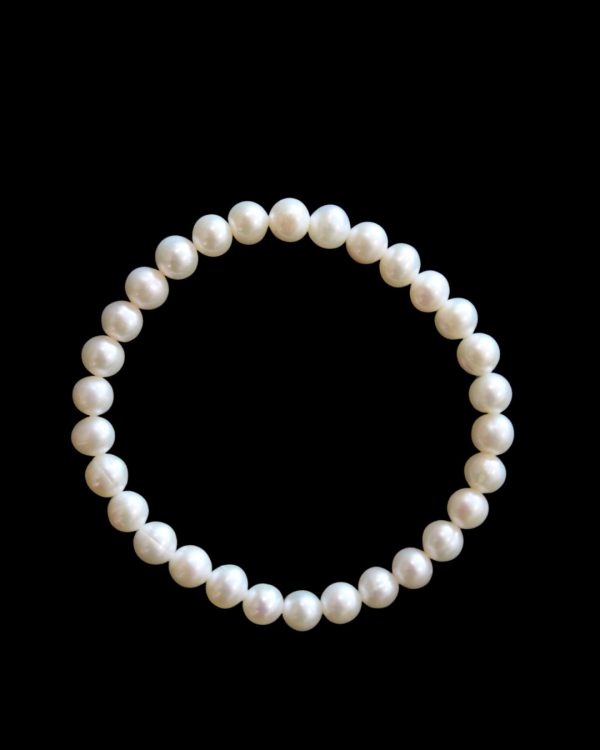 Product Image and Link for Small Round Pearl Bracelet