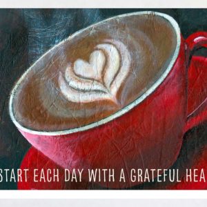 Product Image and Link for Grateful Heart Greeting Card