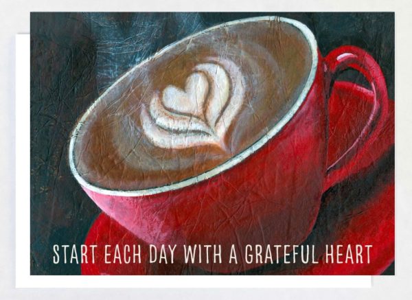 Product Image and Link for Grateful Heart Greeting Card