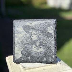 Product Image and Link for Witch Slate Coasters – Set of 4