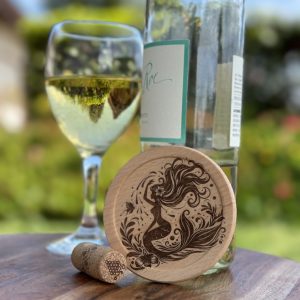 Product Image and Link for Beech Coaster- Mermaid