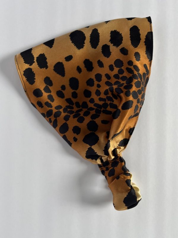 Product Image and Link for Golden Jaguar Silk Charmeuse Headband