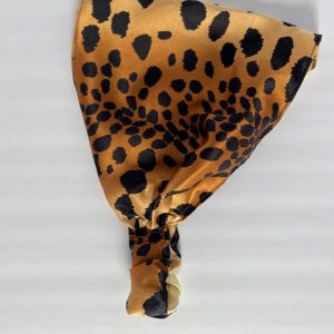 Product Image and Link for Golden Jaguar Silk Charmeuse Headband