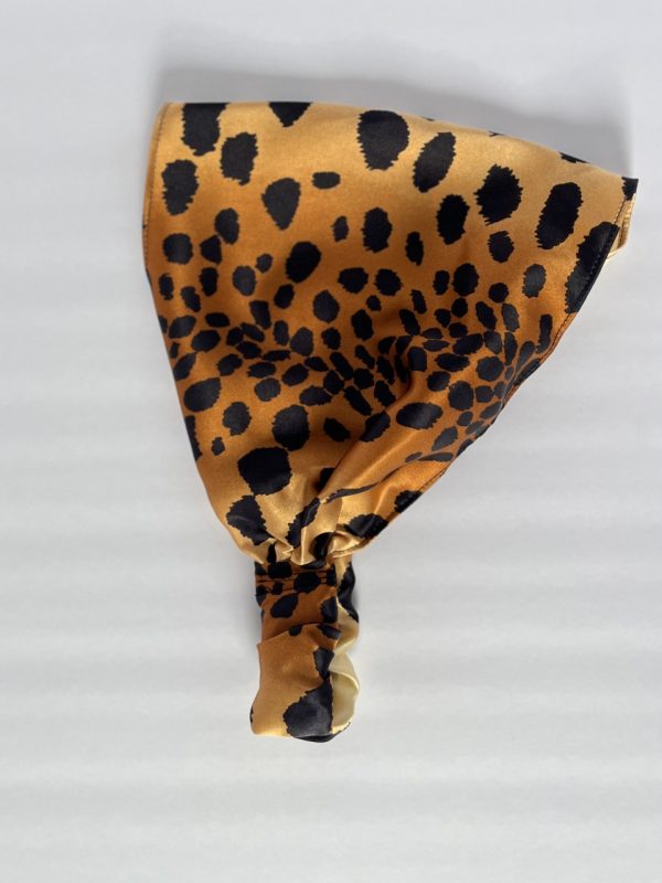 Product Image and Link for Golden Jaguar Silk Charmeuse Headband