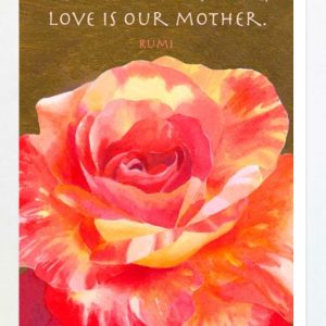 Product Image and Link for Rose of Gold Greeting Card