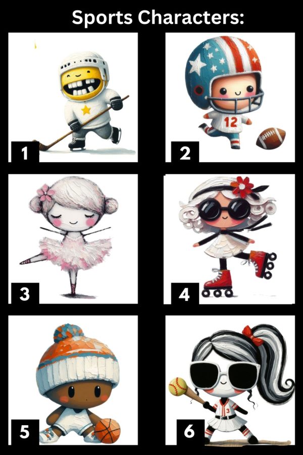 Product Image and Link for MuttPaint’s Artistic All-Star Kidletes T-Shirts – Choose Your Sport!