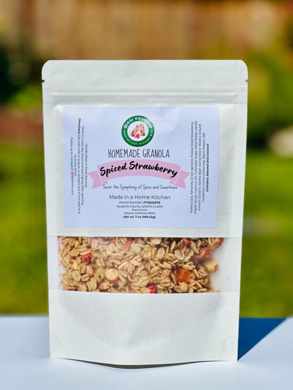 Product Image and Link for Spiced Strawberry Granola