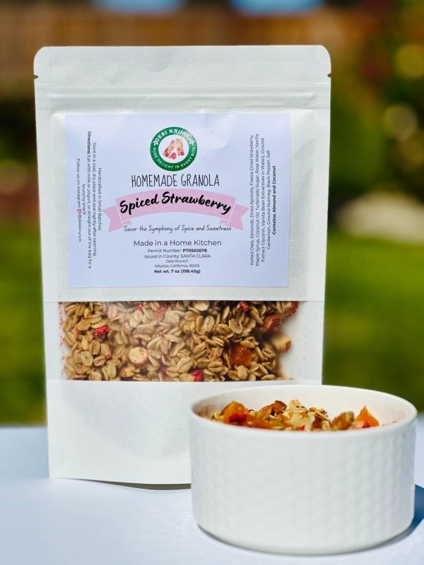 Product Image and Link for Spiced Strawberry Granola