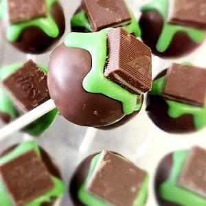 Product Image and Link for Chocolate Mint Cake Pops