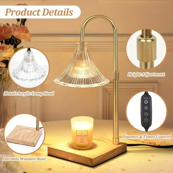 Product Image and Link for Triangle Candle Lamp Warmer