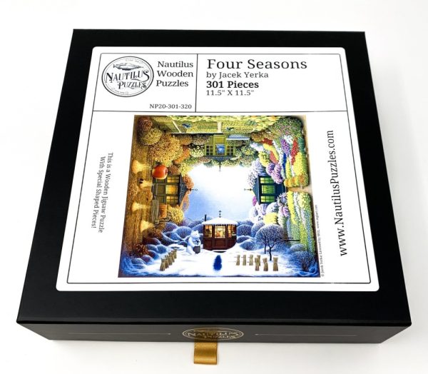 Product Image and Link for Four Seasons (301 Piece Wooden Jigsaw Puzzle)