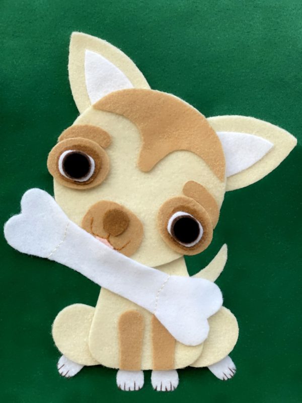 Product Image and Link for Puppy Dog, Beige and Cream, Digital DIY Animal Pattern Craft