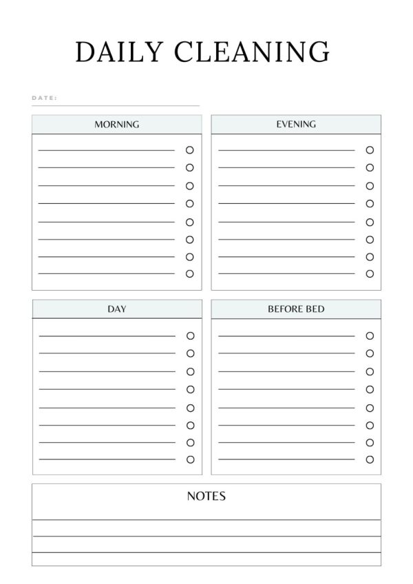 Product Image and Link for Decluttering & Cleaning Planner