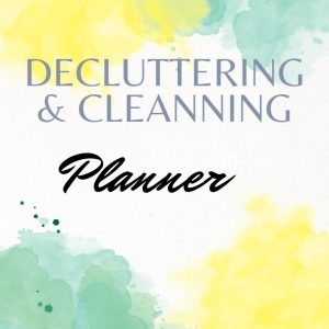 Product Image and Link for Decluttering & Cleaning Planner