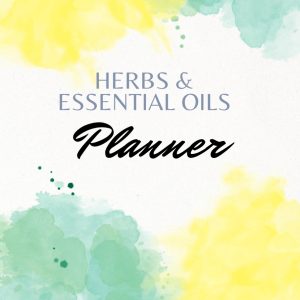 Product Image and Link for Herbs & Essential Oils Planner