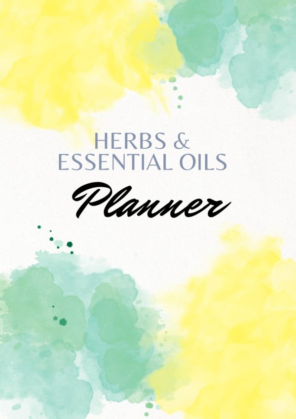 Product Image and Link for Herbs & Essential Oils Planner