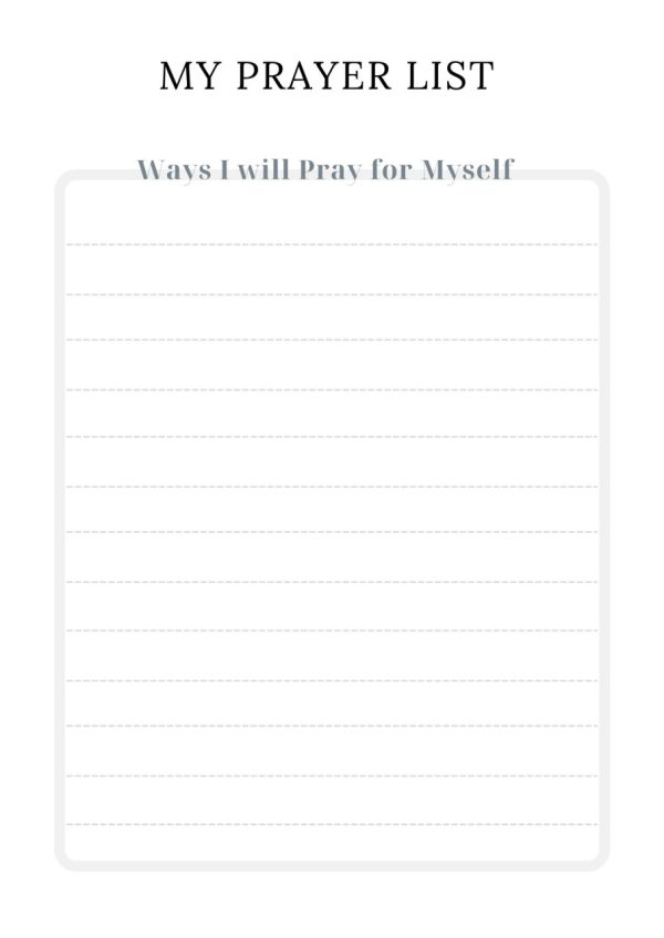 Product Image and Link for Prayer Journal