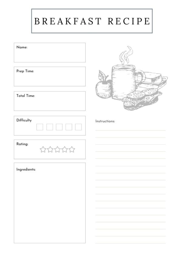 Product Image and Link for Recipe Card Pages