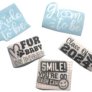 Product Image and Link for Custom Decals – Personalize Your Space