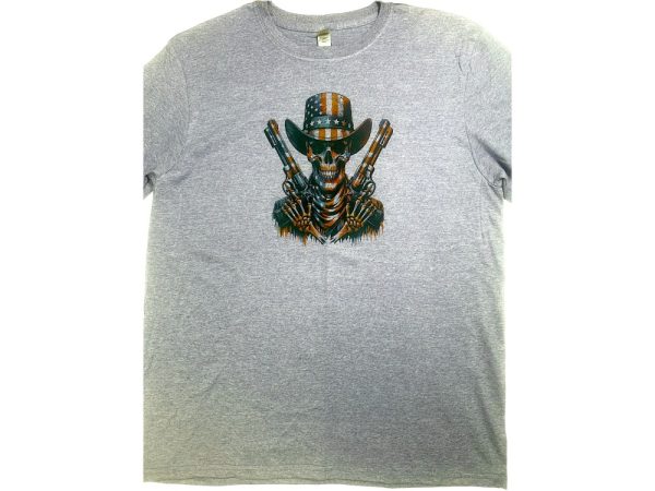 Product Image and Link for Independence Day Skull with Guns